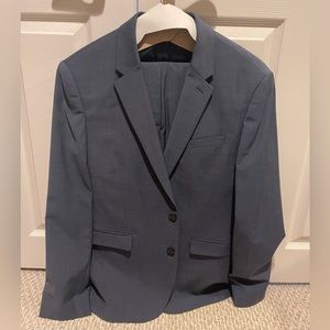 Express Men’s 3-Piece Suit Slate Blue